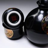 Kutani ware Sake Set - Hanazume / 九谷焼 酒器セット