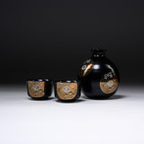 Kutani ware Sake Set - Hanazume / 九谷焼 酒器セット