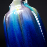 Kutani ware Vase with Wooden Gift Box - Shibata Hiroshi - Saiyu / 九谷焼 花瓶