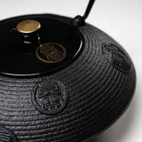 Kyo Kiyomizu Ware Cast Iron Teapot - Black Kumo - 900 ml / 南部鉄器