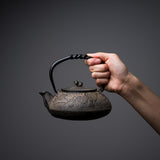 Kyo Kiyomizu Ware Cast Iron Teapot - Hyotan - 510 ml / 南部鉄器