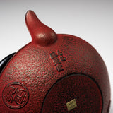 Kyo Kiyomizu Ware Cast Iron Teapot - Red Kumo - 410 ml / 南部鉄器