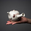 Kyo Kiyomizu Ware Hand made Teapot - Hyotan / 京焼・清水焼き