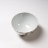 Kyo Kiyomizu Ware Hand made Kumidashi Tea Cup - Red Kozanji  / 京焼・清水焼き