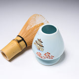 Kyo Kiyomizu Ware Matcha Whisk Stand - Temple / 茶筅立て