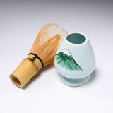 Kyo Kiyomizu Ware Matcha Whisk Stand - Mt. Fuji / 茶筅立て