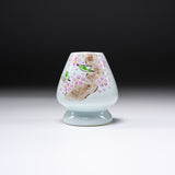 Kyo Kiyomizu Ware Matcha Whisk Stand - Spring Urara / 茶筅立て