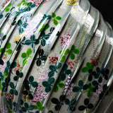 Fujihira Seibun Kyo-Kiyomizu Ware Flower Vase - Autumn Vase with Hagi Flower / 藤平正文窯