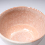 Kyo Kiyomizu Ware Handmade Matcha Bowl - Glass Ashi / 京焼・清水焼き 抹茶碗