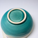 NISHIKAWA Kyo-Kiyomizu Ware Water Cooling Bowl - Yuzamasi Aoyu Kakewake / 京焼・清水焼き