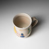 Kyo Kiyomizu Ware Hand made Mug Cup - Hyotan - Red / 京焼・清水焼き