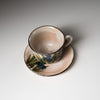 Kyo Kiyomizu Ware Hand made Mini Espresso Cup Set - Iris / 京焼・清水焼き