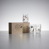 Lucky Animal Craft Beer Cup Set of 3 in Wooden Gift Box / クラフトビアセット