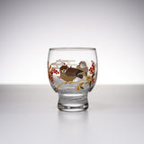 Lucky Flower & Bird Series Sake Cup - Three Colour Options / 吉祥花鳥 酒グラス