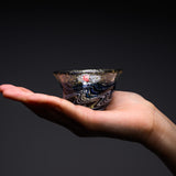Tsugaru Vidro Luxury Sake Glass - Milky Way in August / 津軽びいどろ 盃
