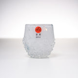 Tsugaru Vidro Luxury Sake Glass - Snow Viewing in January / 津軽びいどろ 盃