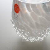 Tsugaru Vidro Luxury Sake Glass - Snow Viewing in January / 津軽びいどろ 盃