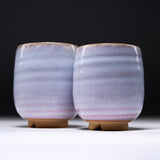 Hagi Ware Pair Tea Cup / 萩焼 椿秀窯 ペアカップ