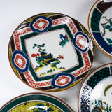 Kutani Ware Small Plate Kissho Series - Set of 6 / 九谷焼 小皿セット