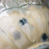 Shinichi Ozeki Flower Rice Bowl - Blue / 笠間焼