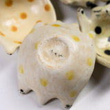 Mizutama Kobo Noriko Sato Cat Bowl - Small - Five Colour Options