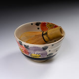 Matcha Bowl - Camellia Spring Bloom / 抹茶碗 春の訪れ