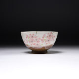 Mino ware Matcha Bowl - Shiroyama Sakura / 抹茶碗