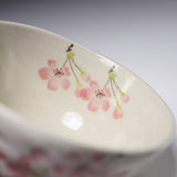Mino ware Matcha Bowl - Shiroyama Sakura / 抹茶碗