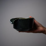 MASAMURA Matcha Bowl with Spout – Katakuchi Oribe / 抹茶碗
