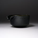 MASAMURA Matcha Bowl with Spout – Katakuchi Oribe / 抹茶碗