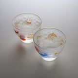 Red Snapper and Mt Fuji Pair Sake Glass Set / 縁起物ペア盃