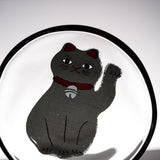 Maneki-neko Cat Plate - Two Colour Options / にゃんこの豆皿
