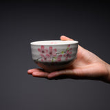 Mini Matcha Bowl - Shiroyama Cherry Blossom / 抹茶碗