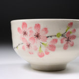 Mini Matcha Bowl - Shiroyama Cherry Blossom / 抹茶碗