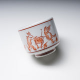 Mino ware Tea Cup Soba Choko - Rabbit - 200 ml