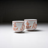 Mino ware Tea Cup Soba Choko - Rabbit - 200 ml