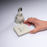 Mino Ware Incense Burner - Rabbit /  香炉