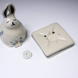 Mino Ware Incense Burner - Rabbit /  香炉