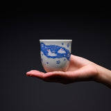 Mino Ware Japanese Teacup 210 ml - Rabbit / 湯呑み