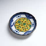 Mino ware Blue Komon Plate 12cm - 3 Options / 藍染小紋 小皿