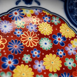 Mino ware Blue Komon Plate 12cm - 3 Options / 藍染小紋 小皿
