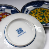 Mino ware Blue Komon Plate 12cm - 3 Options / 藍染小紋 小皿