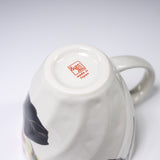Mino ware Flower Mug Cup - Sasanqua Blossom / 花工房 マグカップ