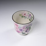 Mino ware Flower Tea Cup - Pink Flower / 花工房 ティーカップ