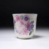 Mino ware Flower Tea Cup - Pink Flower / 花工房 ティーカップ