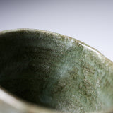 Handmade Tea Cup 160 ml - Moss Dots / 美濃焼き 湯呑み