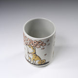 Mino ware Japanese Teacup Shiba Sushi Yunomi / 寿司湯呑