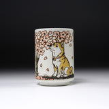 Mino ware Japanese Teacup Shiba Sushi Yunomi / 寿司湯呑
