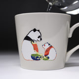 Mino ware Magic Thermal Mug  - Parenting Panda / 温感マグカップ