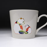 Mino ware Magic Thermal Mug  - Parenting Panda / 温感マグカップ